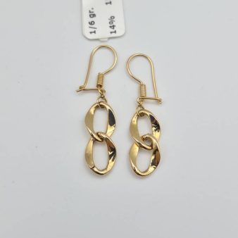 گوشواره پروانه - 15298