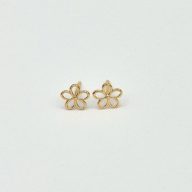 گوشواره طرح گل - 3143
