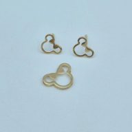 ست پلاک و گوشواره میکی موس - 3373 - 3374