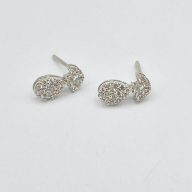سرویس سفید نگین دار - 4159